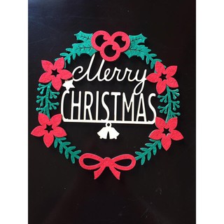 Bảng Gỗ Treo Giáng Sinh Merry Christmas day