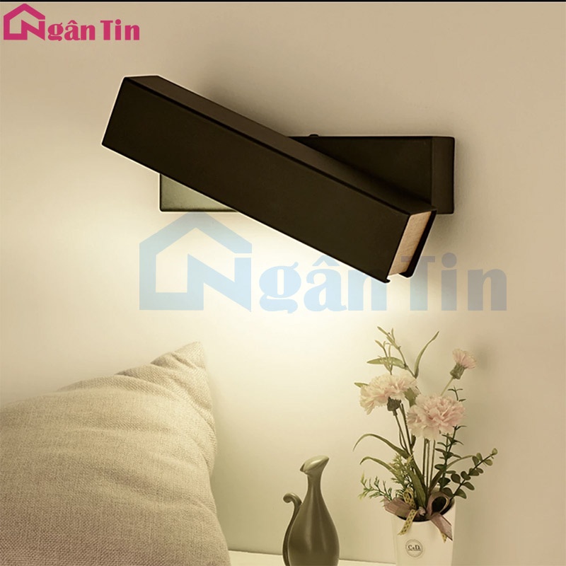 Đèn Led treo tường gắn tường xoay 350 độ trang trí phòng khách phòng ngủ 5W 220V VK2219 Ngân Tin