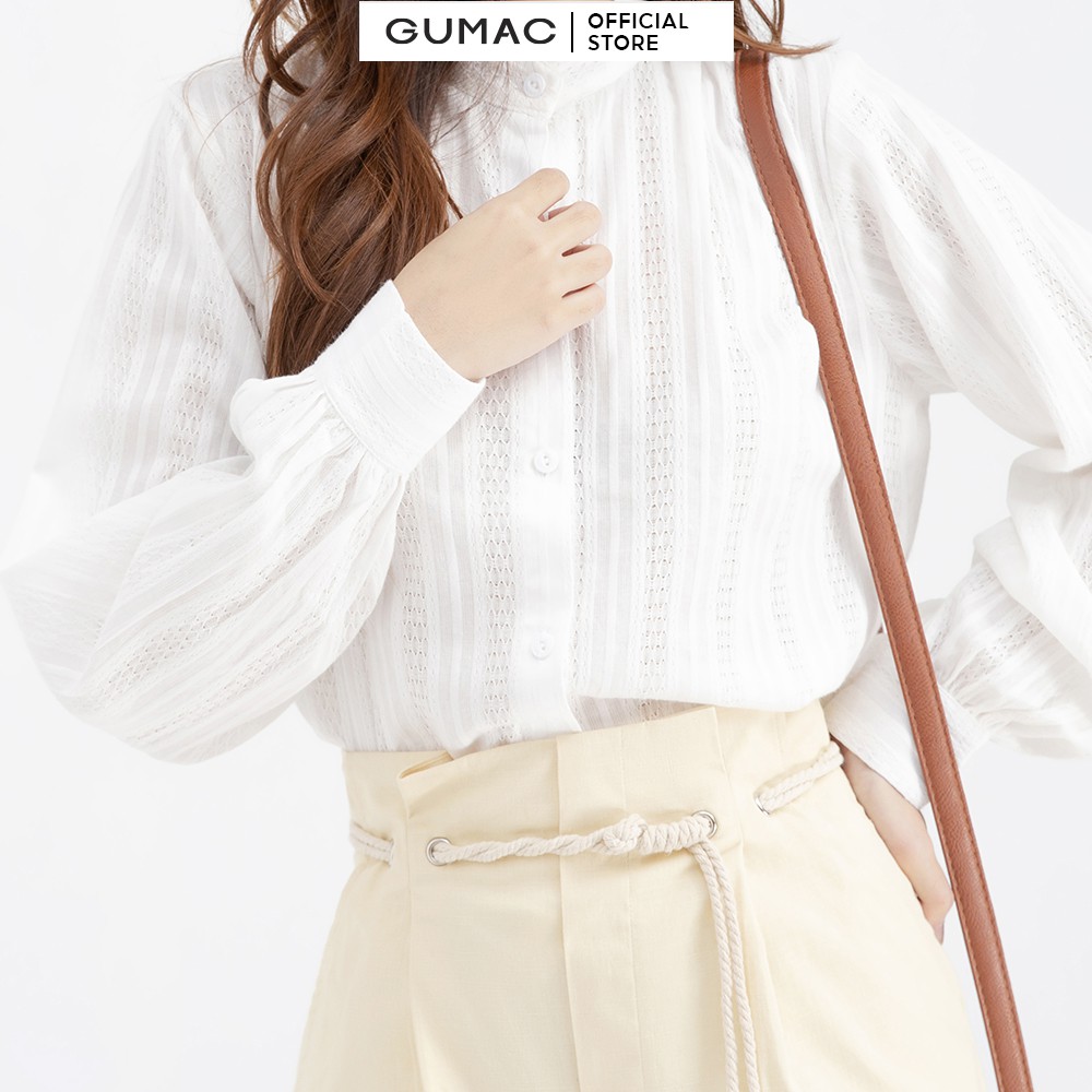 Quần short nữ phối dây GUMAC QB662 | BigBuy360 - bigbuy360.vn