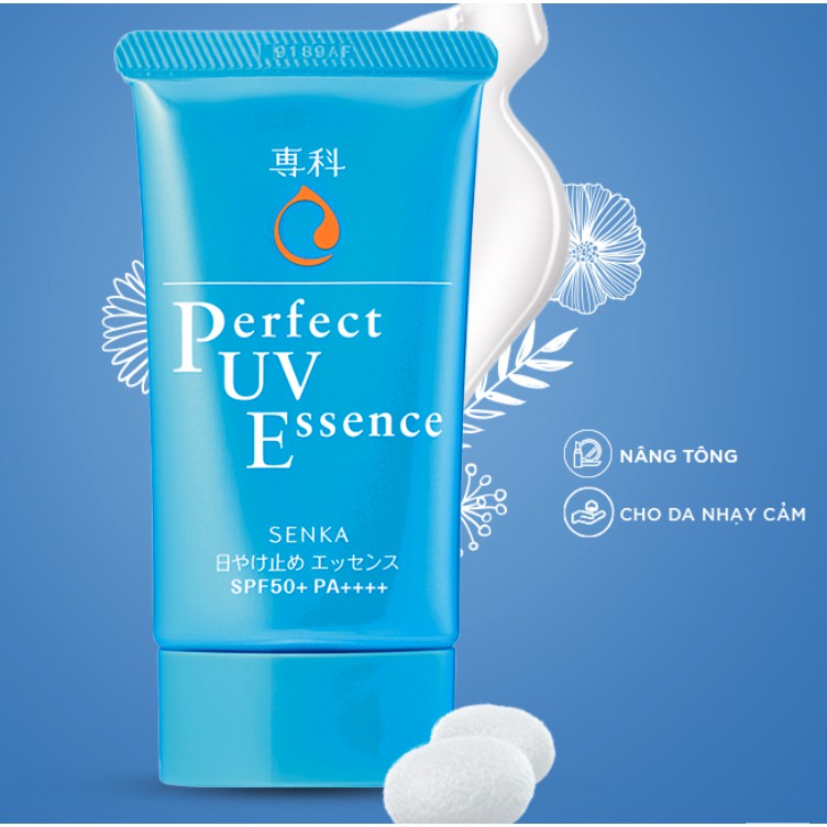 Kem chống nắng Senka Perfect UV SPF 50+ PA++++ Nhật Bản