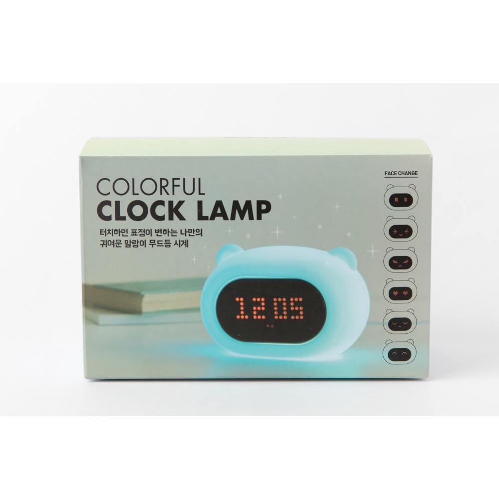 Đồng Hồ ARTBOX Hàn Quốc Hình Gấu Vỏ Silicon Mềm Phát Đèn