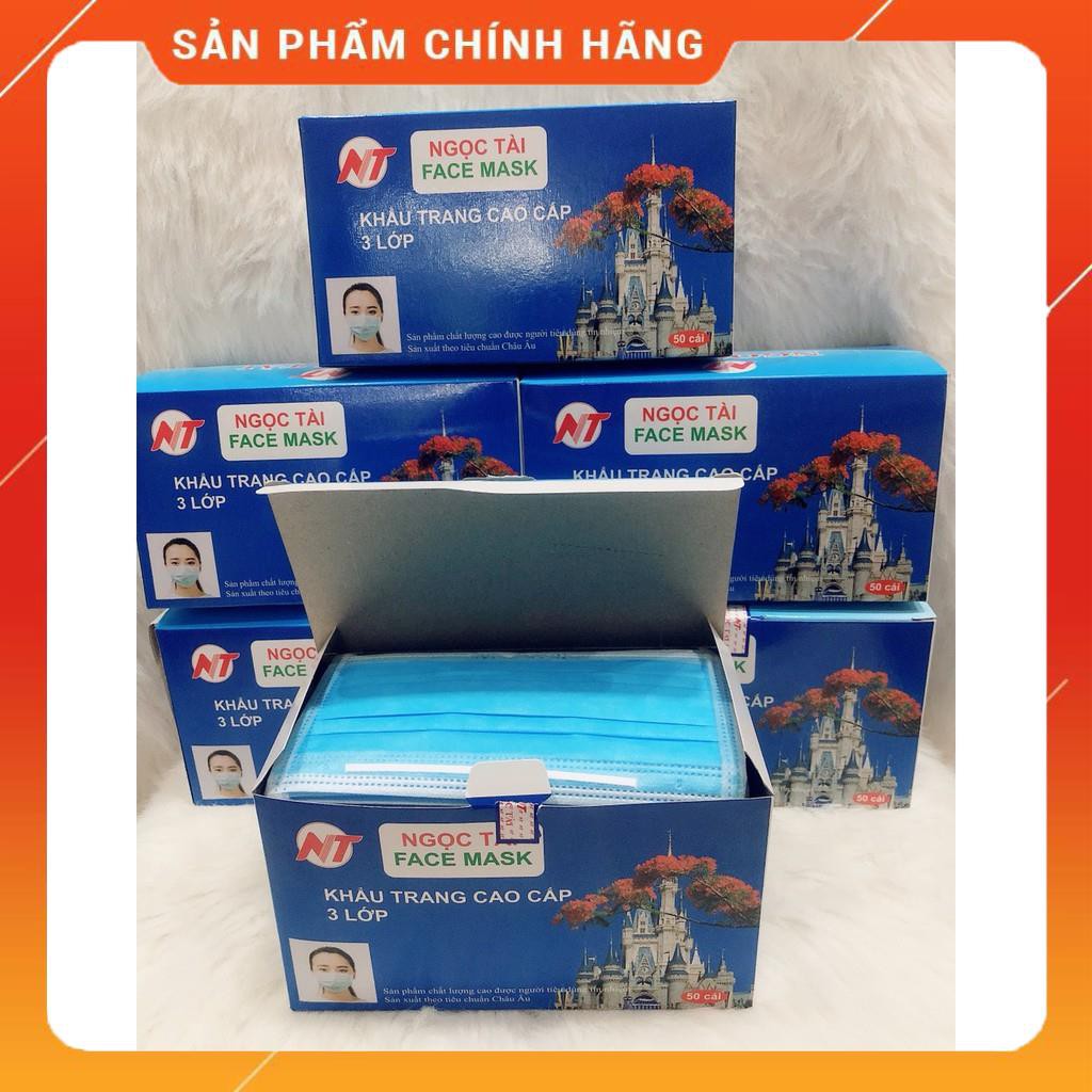 Khẩu trang y tế 3 lớp 50 cái