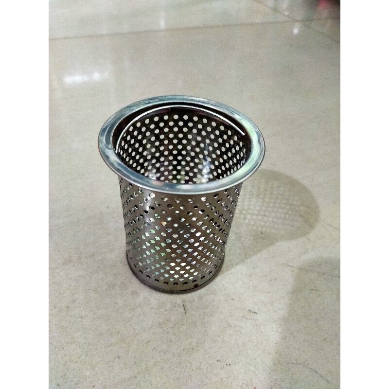 Rổ lọc giác -Lược giác chậu rửa chén INOX