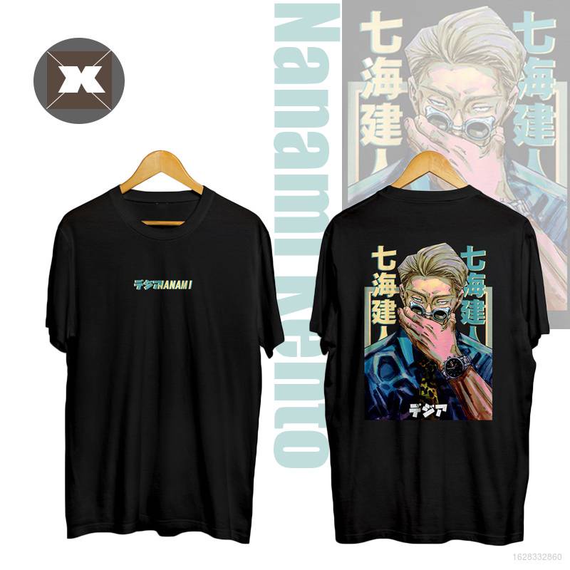 Áo Thun Tay Ngắn Dáng Rộng In Hình Anime Thời Trang Unisex