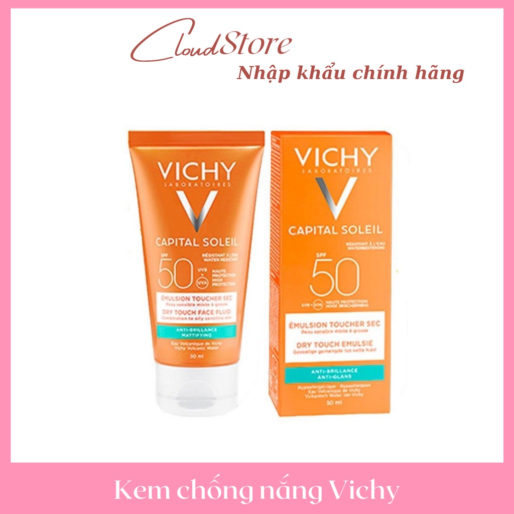 Kem chống nắng Vichy Laboratoires CAPITAL SOLEIL SPF50+