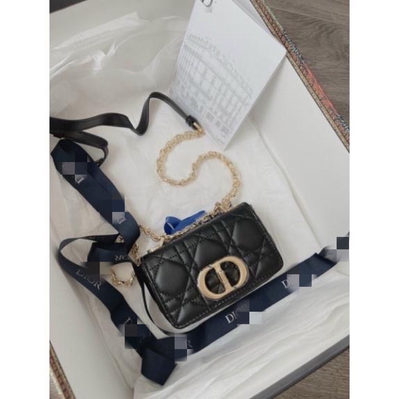 Túi diior CĐ nano siêu mini da trơn chuẩn bản superrr