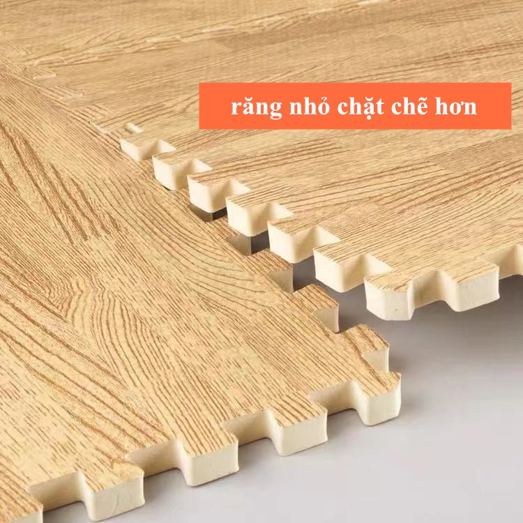 【45x45】Thảm Xốp, Tấm Xốp Ghép Trải Sàn, Màu Vân Gỗ, Không Mùi, Cho Bé, Phòng Nhà, Phòng Gym, Giá Rẻ, Hàng Đẹp, VNXK