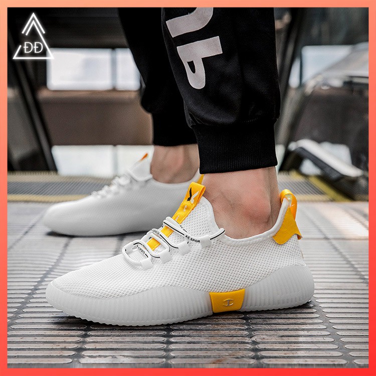 Giày sneaker trắng nam vải thoáng khí [FREESHIP] D783 shop Địch Địch chuyên giày thể thao nam