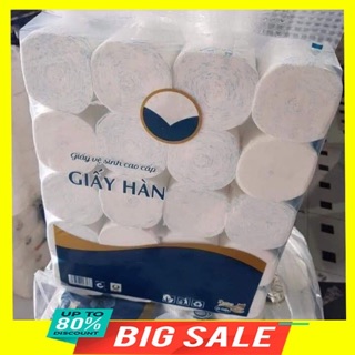 Giấy vệ sinh Hàng Không bịch 20 cuộn siêu dai