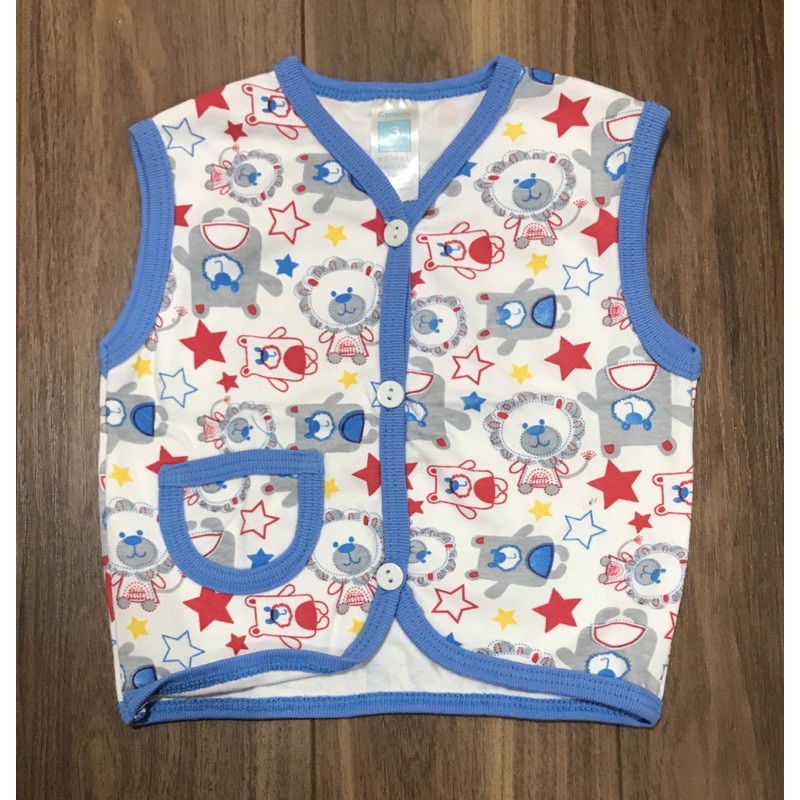 Áo gi lê bé trai 3m, 6m cotton 1 lớp