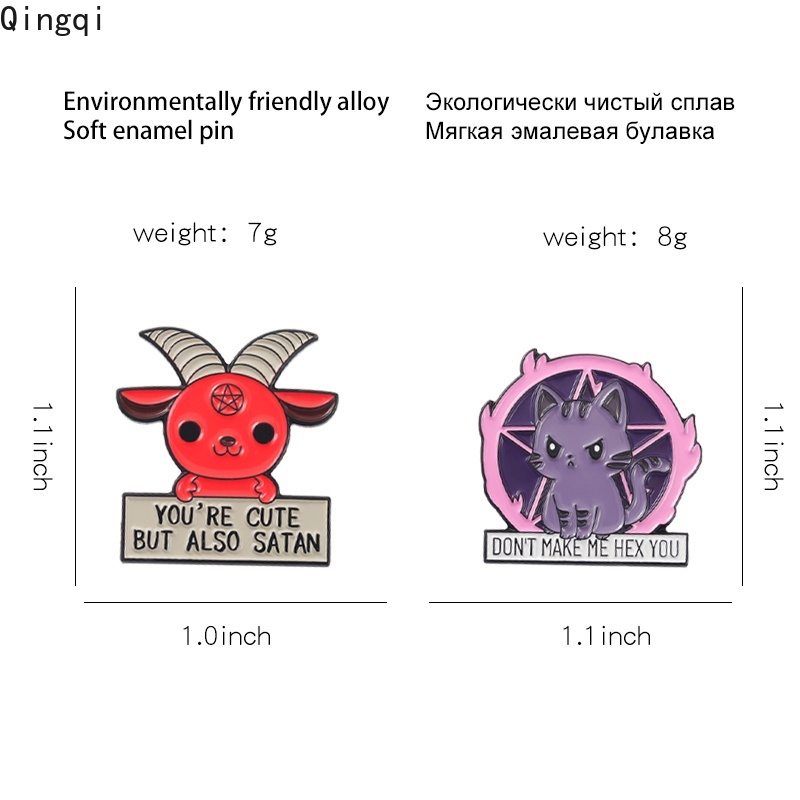 Ghim cài áo Miss Zoe trang trí in hình ngộ nghĩnh đáng yêu