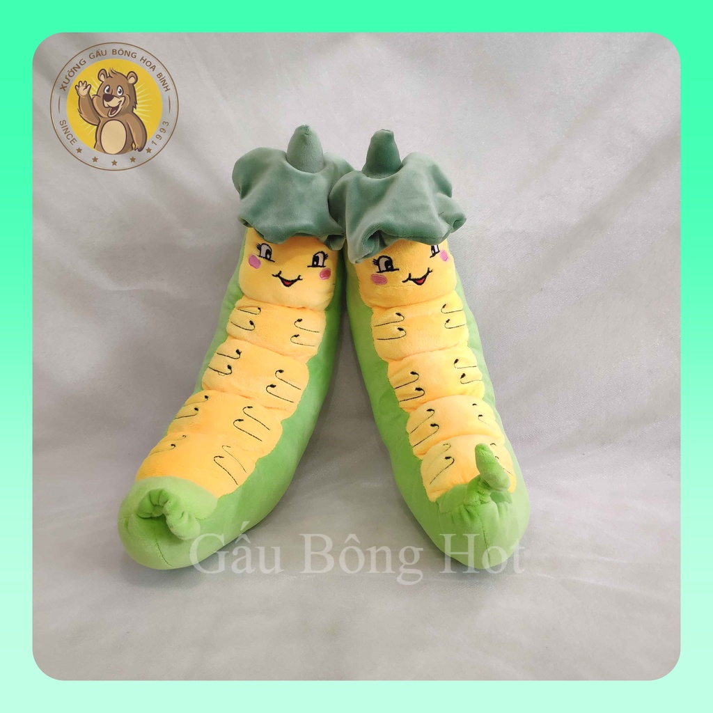 Gấu Bông sâu đậu siêu mềm mịn cao cấp size 40cm(sỉ từ 100 con 33k)
