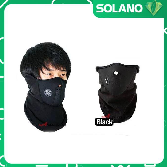 Khăn đa năng đi phượt SOLANO khẩu trang đi phượt đi xe máy mặt nạ trùm mặt chống bụi chống nắng đa năng FA-001116