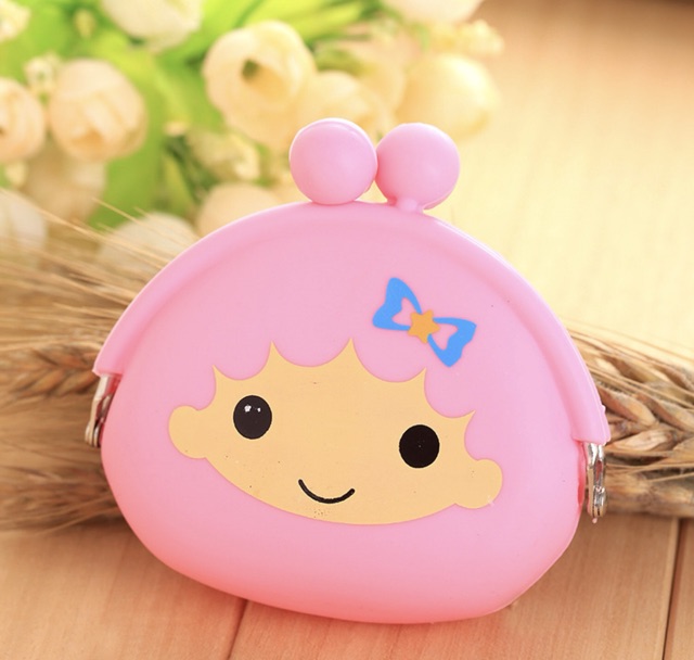 Bóp silicon hình thú cầm tay