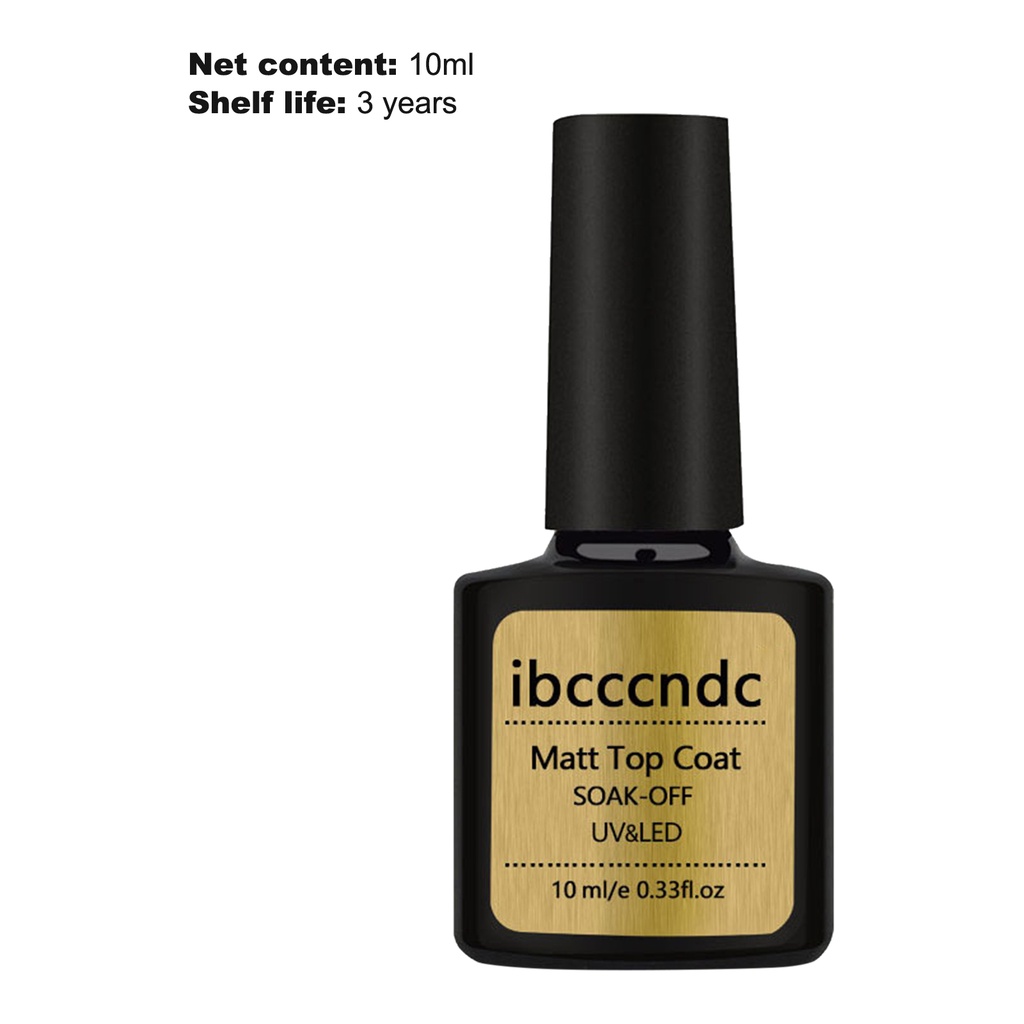 [Hàng mới về] Sơn Phủ Móng Tay Lì Chống Mòn 10Ml