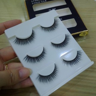 Mi Giả 3D Lông Chồn 3 Đôi