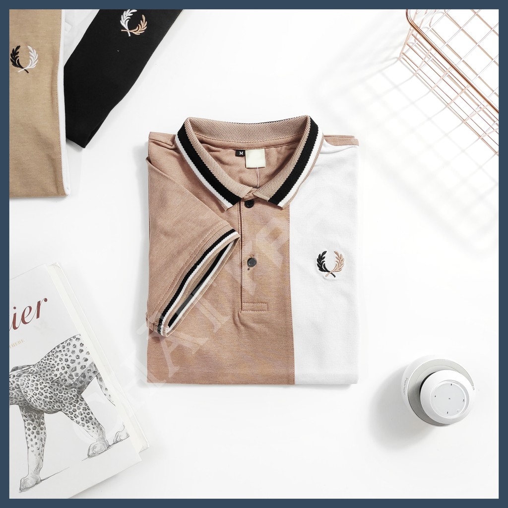 Áo Polo Thêu Nguyệt Quế 💕𝘍𝘳𝘦𝘦𝘴𝘩𝘪𝘱💕 Áo Thun Nam Chất Liệu Thun Cá Sấu Cao Cấp  Có Cổ 3 Màu 4 Size - Mã PS0 - STAND | BigBuy360 - bigbuy360.vn