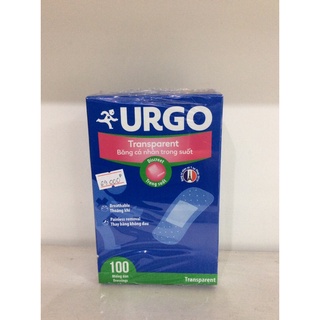 Băng cá nhân trong suốt URGO 100 miếng