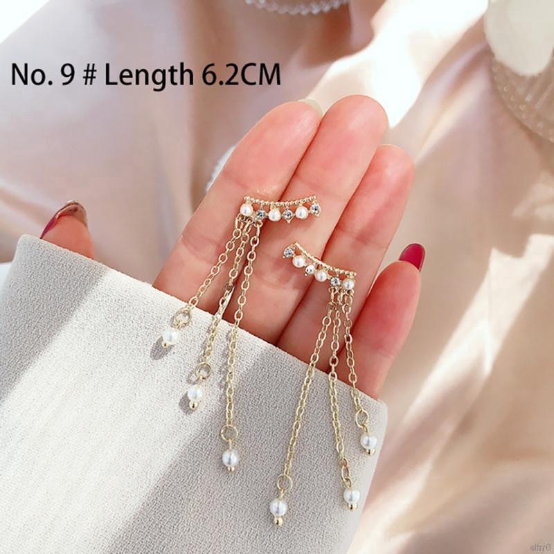 Khuyên Tai Nữ Trang Dáng Dài Tạo Hình Độc Đáo