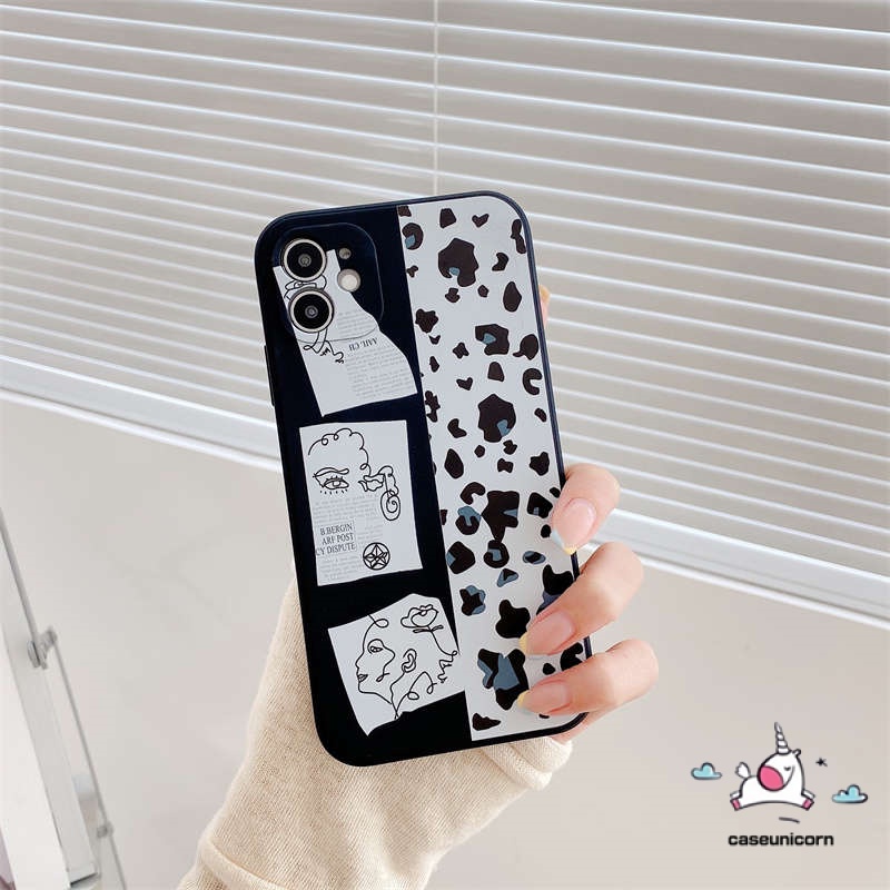 Ốp điện thoại TPU mềm da báo cho Samsung A52 A72 A12 A32 A50s A51 A71 A21s A10s A02s A20s A31 A12 A11 M12 M11 A20 A30