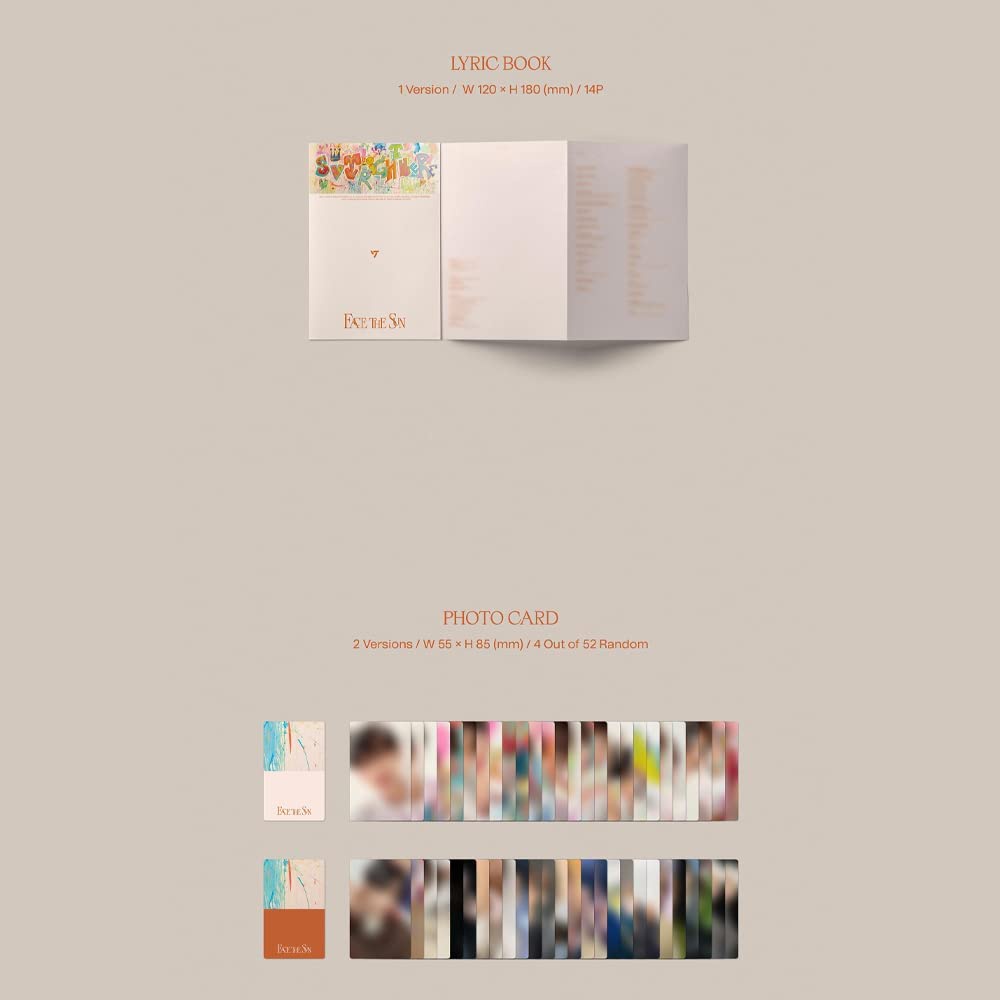 VStore - duyendo97  BINDER ĐỰNG CARD FACE THE SUN - CARAT VER