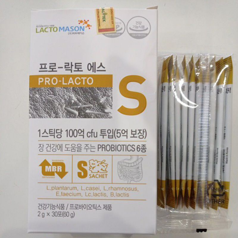 Men vi sinh Pro-Lacto S Nhập khẩu Hàn Quốc