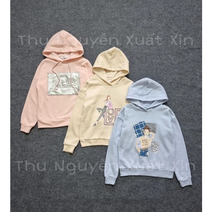 Áo nỉ hoodie Redtag pastel bé gái