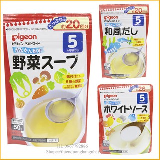 Bột Nước dùng DASHI PIGEON Nhật Bản đủ Vị