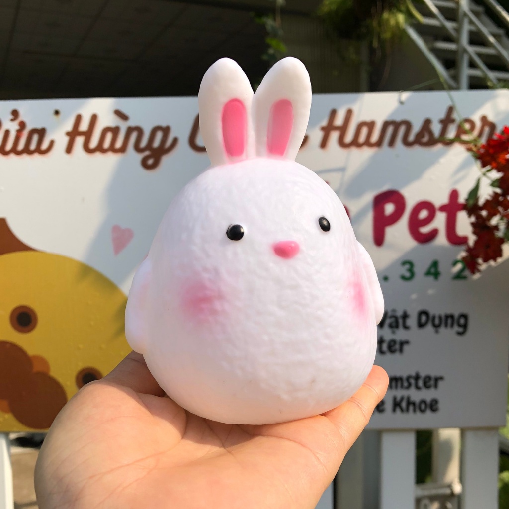 Đèn thú siêu dễ thương trang trí chuồng hamster dùng pin Cúc