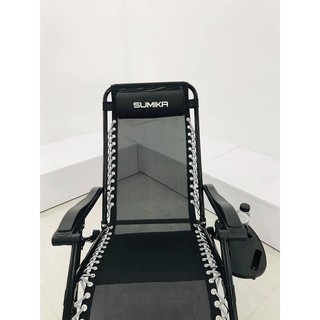 Ghế xếp thư giãn Sumika 179A (Khóa thép, sườn ghế tròn)