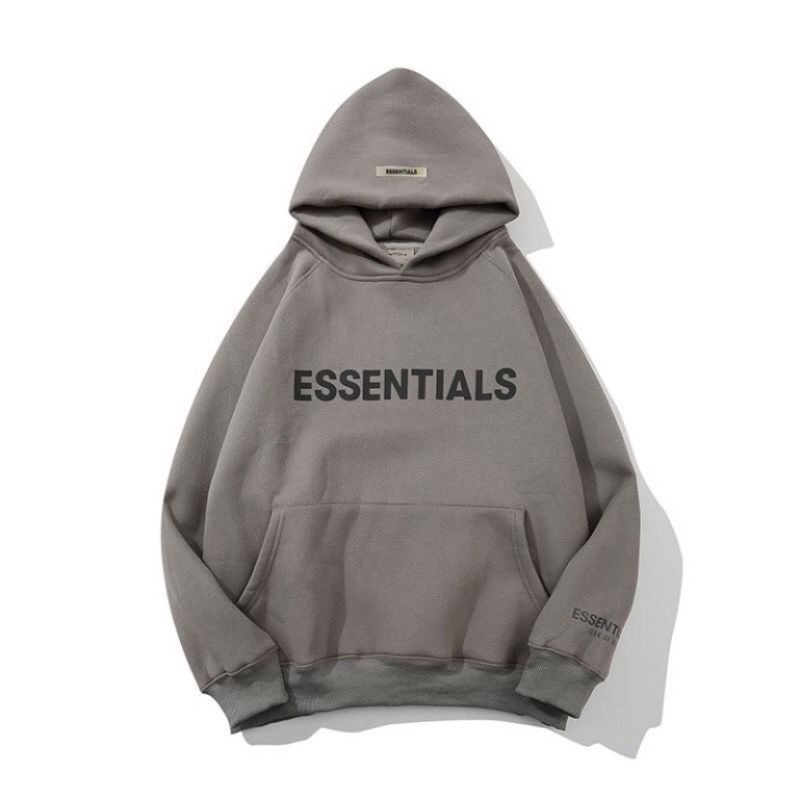 ÁO HOODIE ESSENTIALS NỈ BÔNG DÀY DẶN