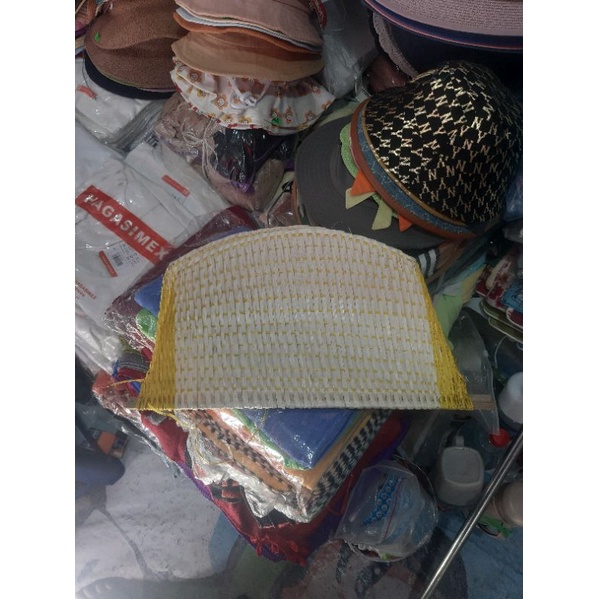 #Hot bỏng tay# Quạt nan giang - quạt nan cầm tay handmade thủ công - hàng trắng đẹp, có pha màu sợi, nan dẻo dai khó gẫy