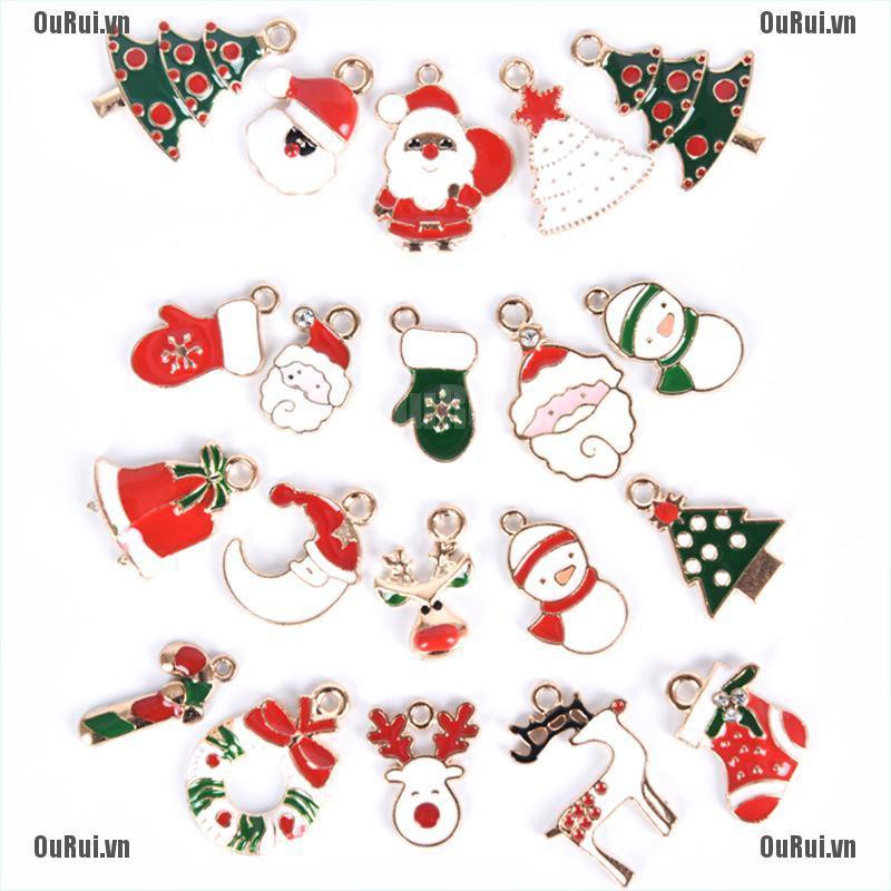 Set 20 Mặt Dây Chuyền Phong Cách Giáng Sinh Độc Đáo