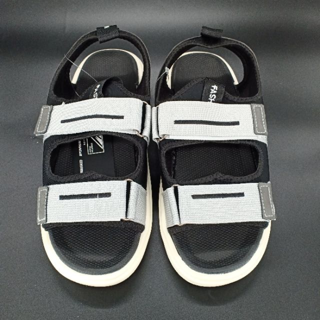 Sandal quai đôi xám nam Full box