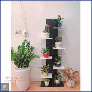 Kệ trang trí chậu cây nhiều tầng