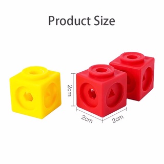 Math link cube- đồ chơi Montessori
