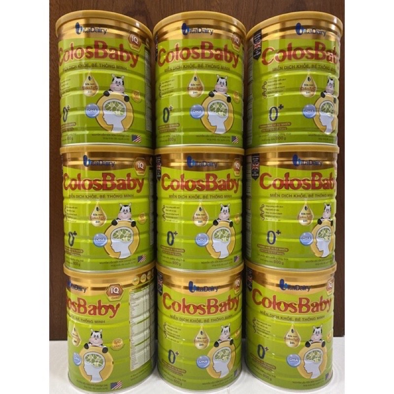 Sữa ColosBaBy IQ Gold 0+ lon 800gr ( Date 2025)