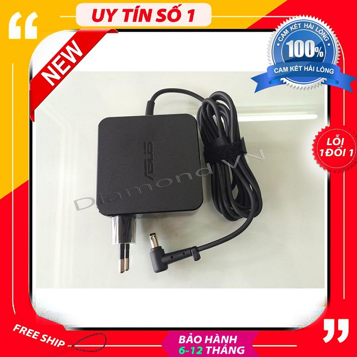 Sạc máy tính Asus 19v-3.42a / 2.37a / 1.75a zin cao cấp , sạc laptop asus, sạc asus , sạc asus đầu nhỏ, sạc asus đầu lớn