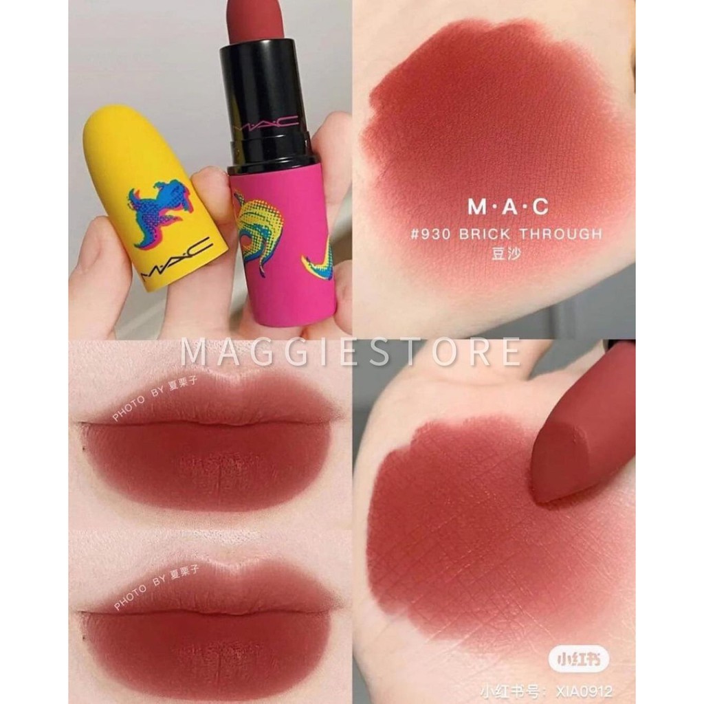 Son lì MAC POWDER KISS LIPSTICK MOON MASTERPIECE EDITION 2021