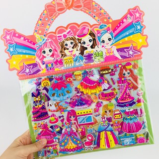 Tranh Dán Công Chúa Xốp 3D