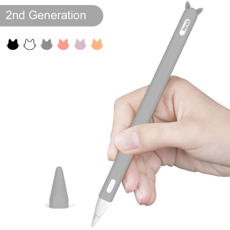 Vỏ Bọc Bảo Vệ Bút Cảm Ứng Bằng Silicon Mềm Cho pro Pencil 2nd