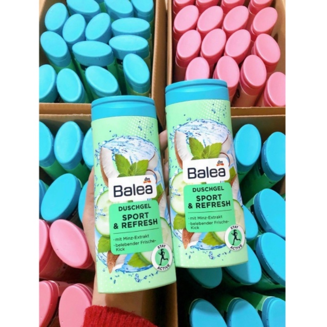 Sữa tắm trắng da Balea Đức 300ml cấp ẩm, da sáng, căng mịn, hương thơm lâu - Shop Viloet