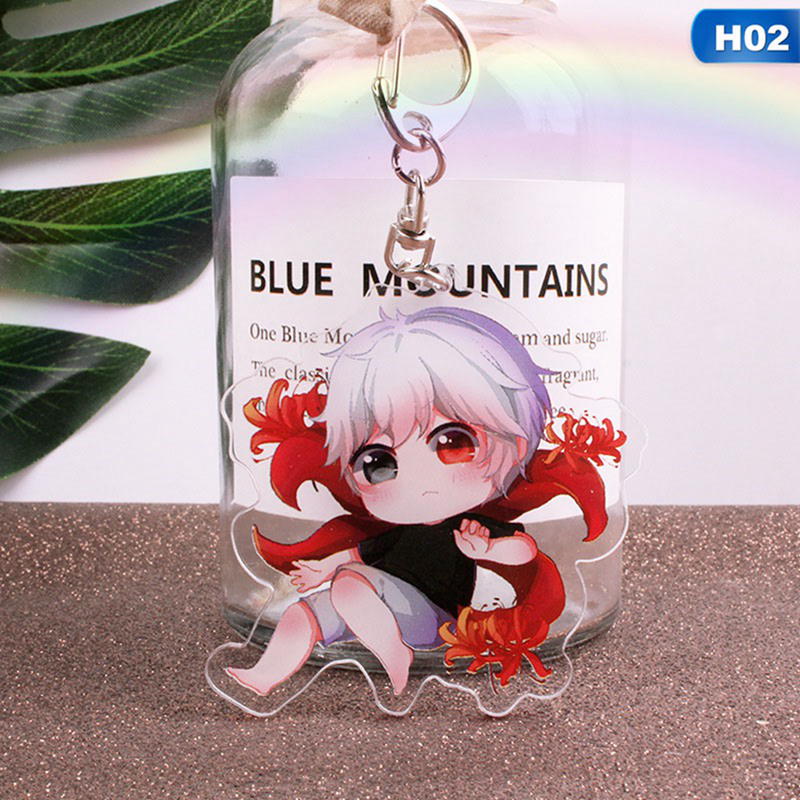flowersqueen Móc Khóa Hình Nhân Vật Hoạt Hình Tokyo Ghoul