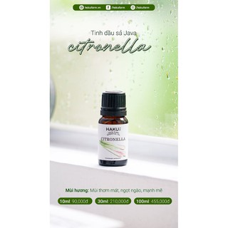 Tinh dầu sả java Citronella