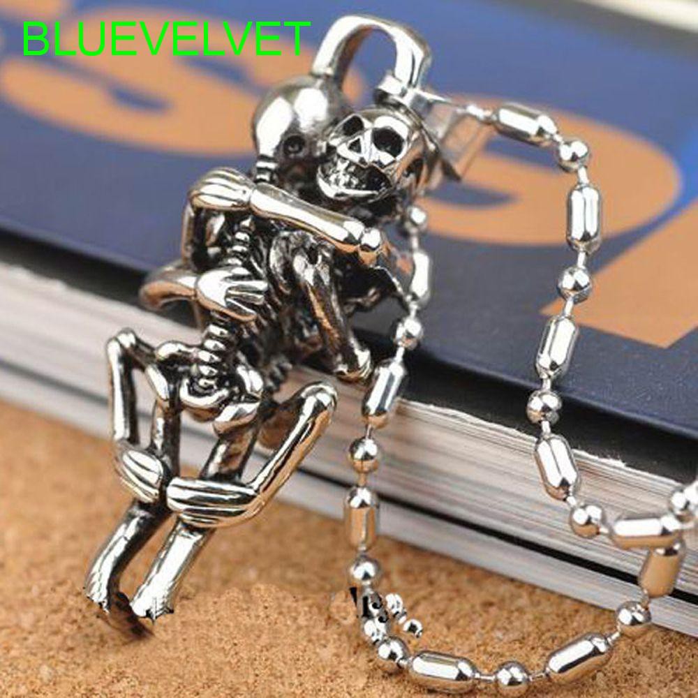 Dây chuyền mặt hình bộ xương cá tính cho nam