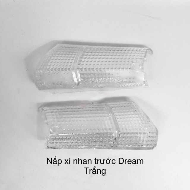 Nắp hậu, chụp đèn xi nhan Dream Thái màu Trắng/Cam