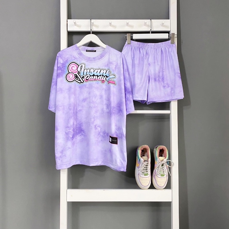Set Bộ Đùi Hè TIEDYE Loang Màu Ảnh Thật