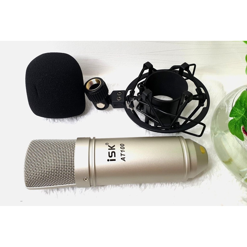 Mic Thu Âm ISK AT100 ❤️FREESHIP❤️ Micro Takstar Pc K320 Độ Bắt Âm Cực Cao , Thiết Kế Trẻ Trung . Bảo Hành 12 Tháng