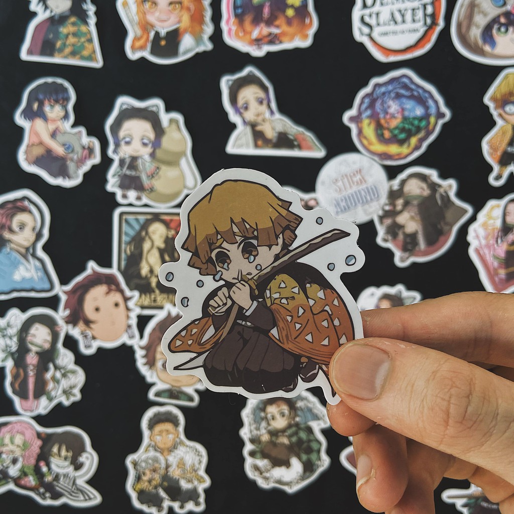 Sticker Anime Ghost Slayer/Demon Slayer stickaroundvn