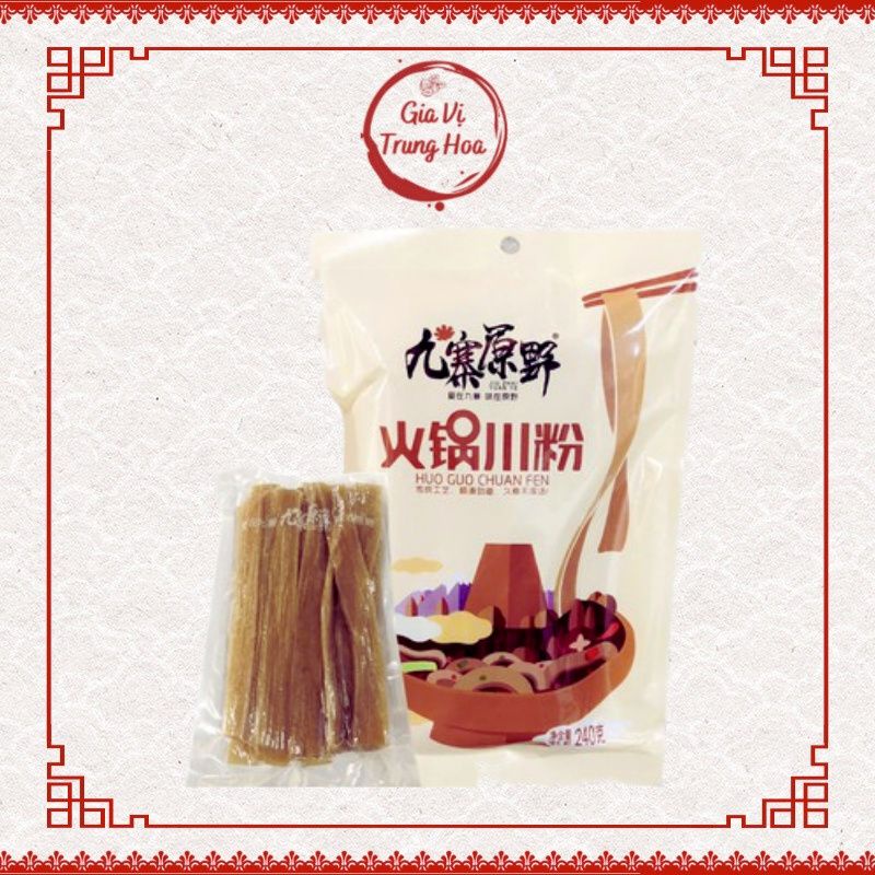 ( CÓ SỈ) MIẾN DẸT TỨ XUYÊN- nhúng lẩu loại ngon 240gam | BigBuy360 - bigbuy360.vn